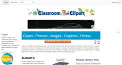 Desktop Screenshot of classroomclipart.com